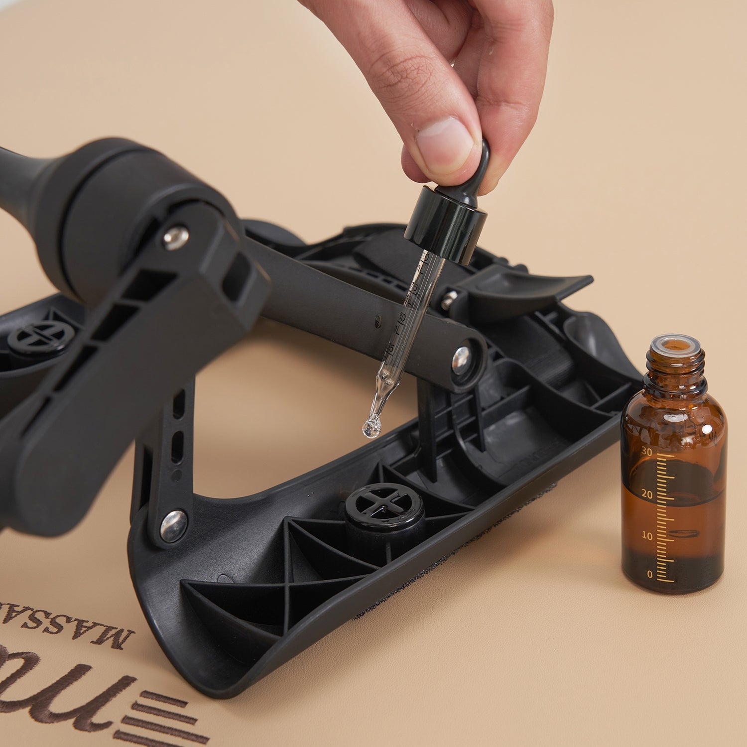 Master Massage ErgoCaptain Deluxe™ verstelbare hoofdsteun