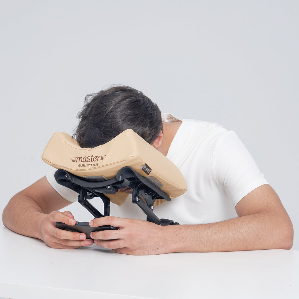 Master Massage ErgoCaptain Deluxe™ verstelbare hoofdsteun