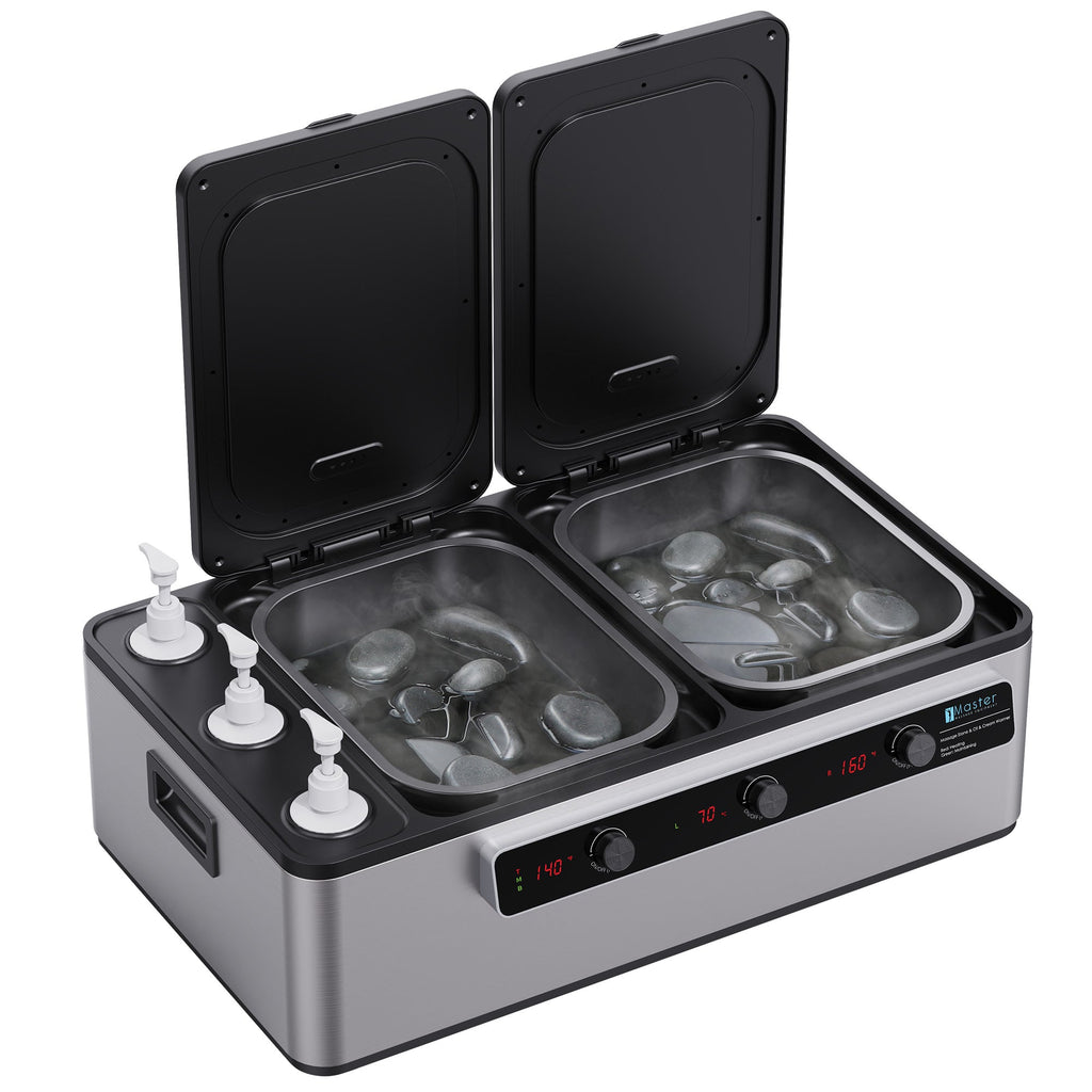 Massagesteen massageolie verwarmen flessenwarmer wellnessmassage Thaise massage lotionverwarmer doseerapparaat verwarmbare massageolieverwarmer voor massagetherapie lotionverwarmer glijmiddelverwarmer massageolieverwarmer olieverwarmer voor massage oliën voor ontspannende massages spa verwarmende massageolie massageolie massageoliën massagelotion massagecrème massageolie massagegel lotionverwarmer glijmiddelverwarmer lichaamsmassageolie