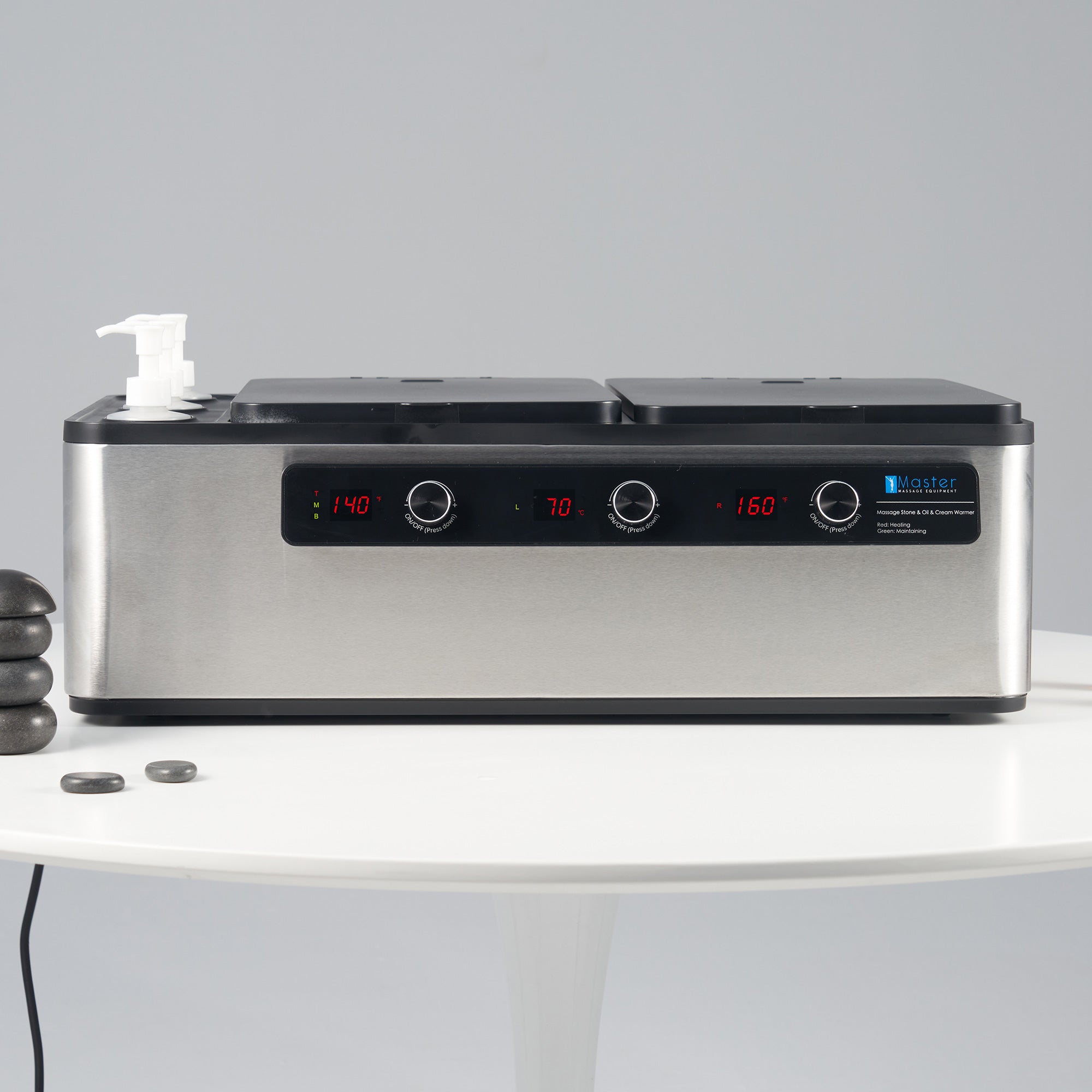 Massagesteen flessenwarmer voor het verwarmen van massageolie wellnessmassage Thaise massage salon- en spa-apparatuur, massageolieverwarmer, massageolieverwarmer voor massagetherapie, oliën voor ontspannende spa-massages, massageolie, verwarmingsapparaat voor massageolie, massagetherapie, massagesteenverwarmer, verwarmer voor warme stenen, verwarmingsapparaat voor warme stenen, verwarmingsapparaat voor warme stenen, warme steen, verwarmer voor warme stenen