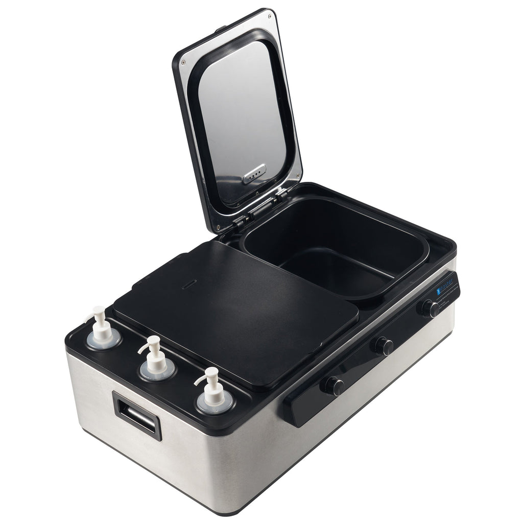 Massagesteen flessenwarmer voor het verwarmen van massageolie wellnessmassage Thaise massage salon- en spa-apparatuur, massageolieverwarmer, massageolieverwarmer voor massagetherapie, oliën voor ontspannende spa-massages, massageolie, verwarmingsapparaat voor massageolie, massagetherapie, massagesteenverwarmer, verwarmer voor warme stenen, verwarmingsapparaat voor warme stenen, verwarmingsapparaat voor warme stenen, warme steen, verwarmer voor warme stenen