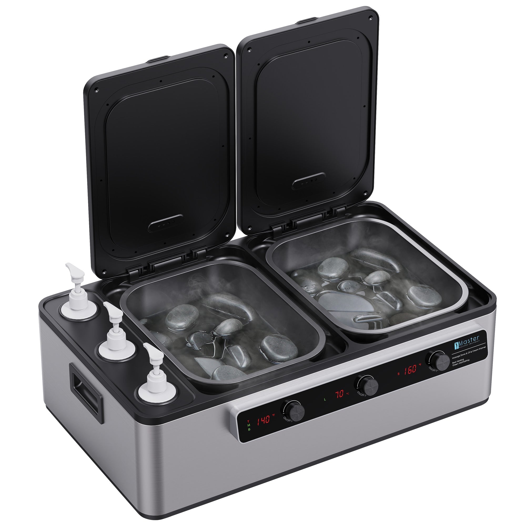 Massagesteen flessenwarmer voor het verwarmen van massageolie wellnessmassage Thaise massage salon- en spa-apparatuur, massageolieverwarmer, massageolieverwarmer voor massagetherapie, oliën voor ontspannende spa-massages, massageolie, verwarmingsapparaat voor massageolie, massagetherapie, massagesteenverwarmer, verwarmer voor warme stenen, verwarmingsapparaat voor warme stenen, verwarmingsapparaat voor warme stenen, warme steen, verwarmer voor warme stenen