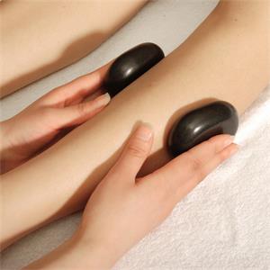 Master Massage grote ovale basalt hotstone-massagestenen (X)