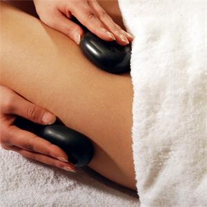 Master Massage grote ovale basalt hotstone-massagestenen (X)