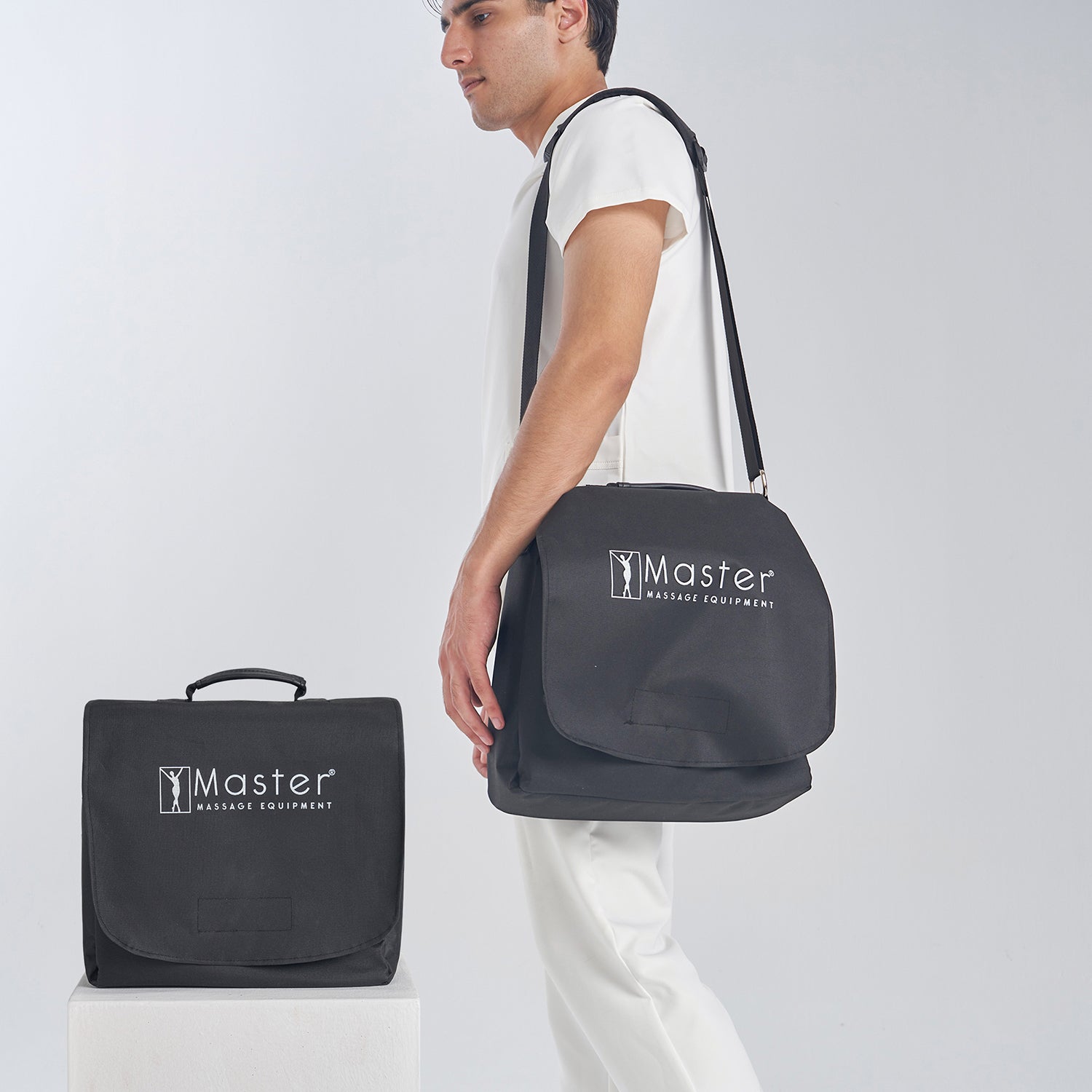 Master Massage hoofdsteun met frame, opzetstuk voor hoofdondersteuning, accessoire voor massage op matras / bed thuis