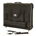 Master MT Massage transporttas met schouderriem en wielen voor massagetafels van 76 cm, nylon, voor nog lichter vervoer - zwart