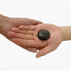 Master Massage basaltsteen in Maltezer vorm voor hotstone-massage, verpakking van 10 stuks