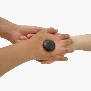 Master Massage basaltsteen in Maltezer vorm voor hotstone-massage, verpakking van 10 stuks