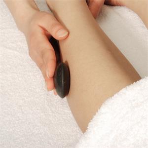 Master Massage basaltsteen in Maltezer vorm voor hotstone-massage, verpakking van 10 stuks