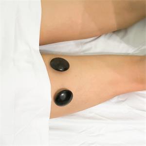 Master Massage basaltsteen in Maltezer vorm voor hotstone-massage, verpakking van 10 stuks