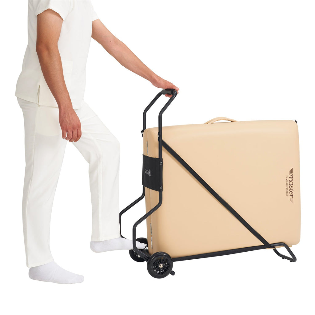 Master Massage universele transporttrolley/steekwagen voor massagetafel