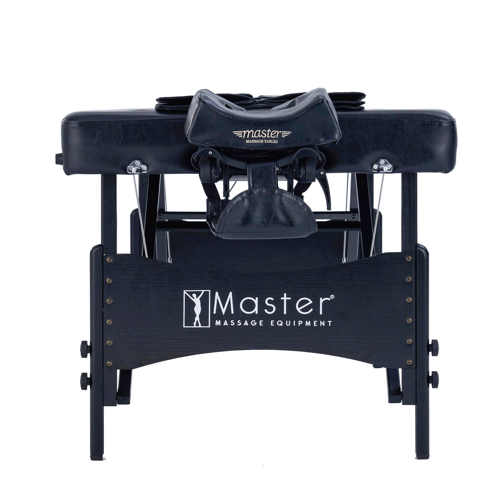 Master Massage 76 cm Monaco Airwave draagbare massagetherapietafel voor stretching van het hele lichaam.