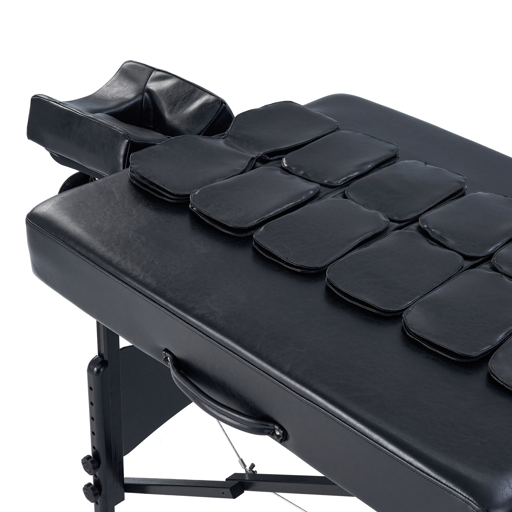 Master Massage 76 cm Monaco Airwave draagbare massagetherapietafel voor stretching van het hele lichaam.