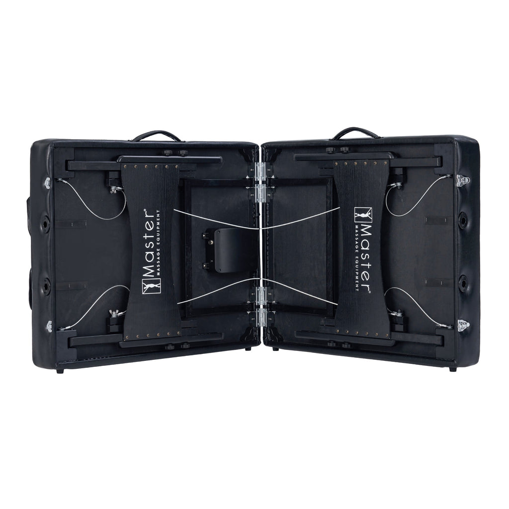 Master Massage 76 cm Monaco Airwave draagbare massagetherapietafel voor stretching van het hele lichaam.