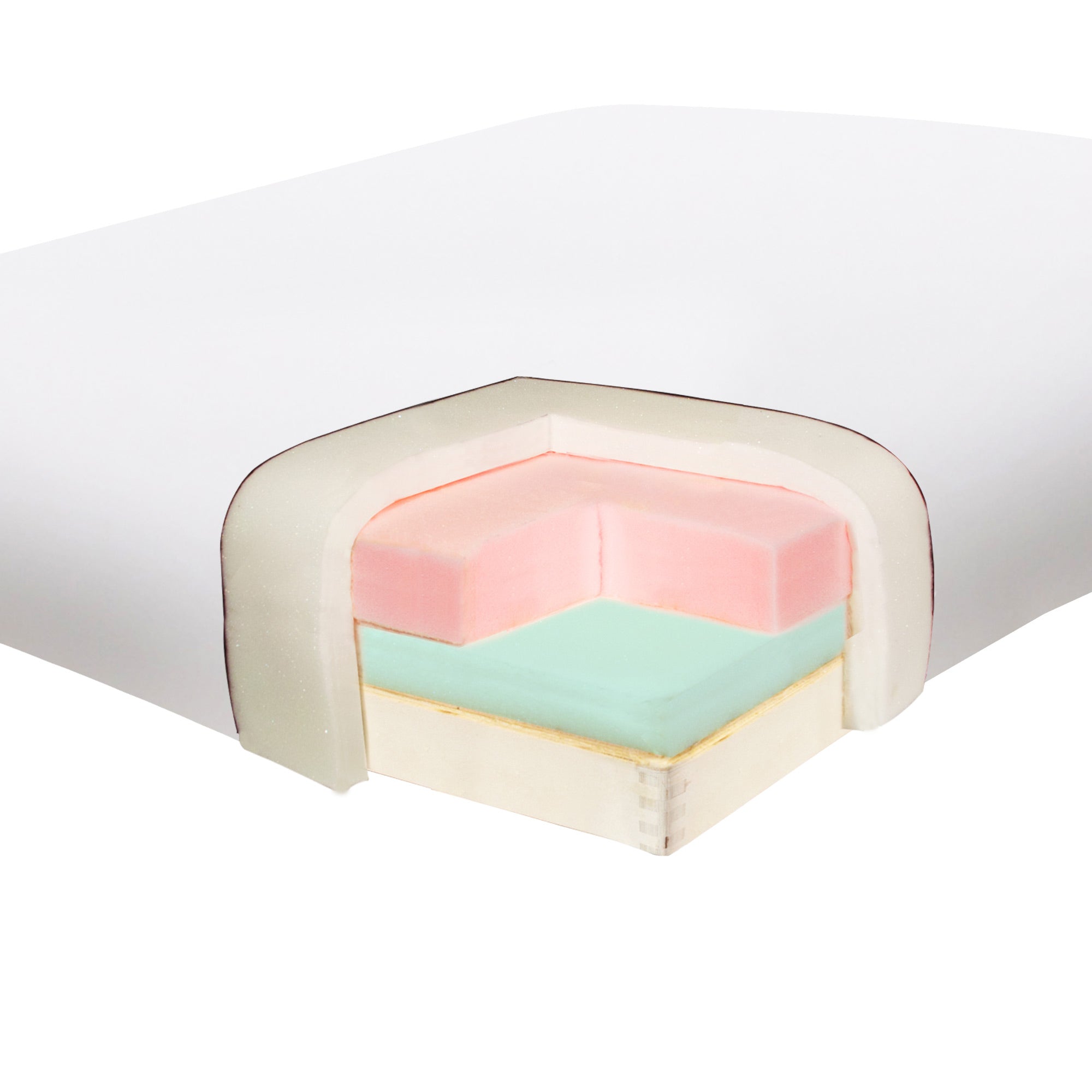 Traagschuim, kussen, Master Massage, bekleding, massagetafel,
