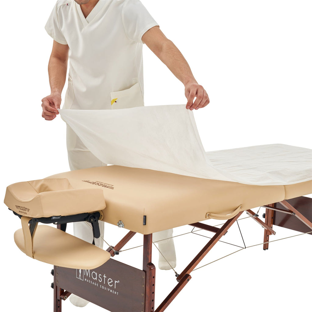 Wegwerp hoes voor massagetafel, hoofdsteun en gezichtskussen, schoon en hygiënisch, mobiel en inklapbaar, voor massage, tatoeage en schoonheidsbehandeling