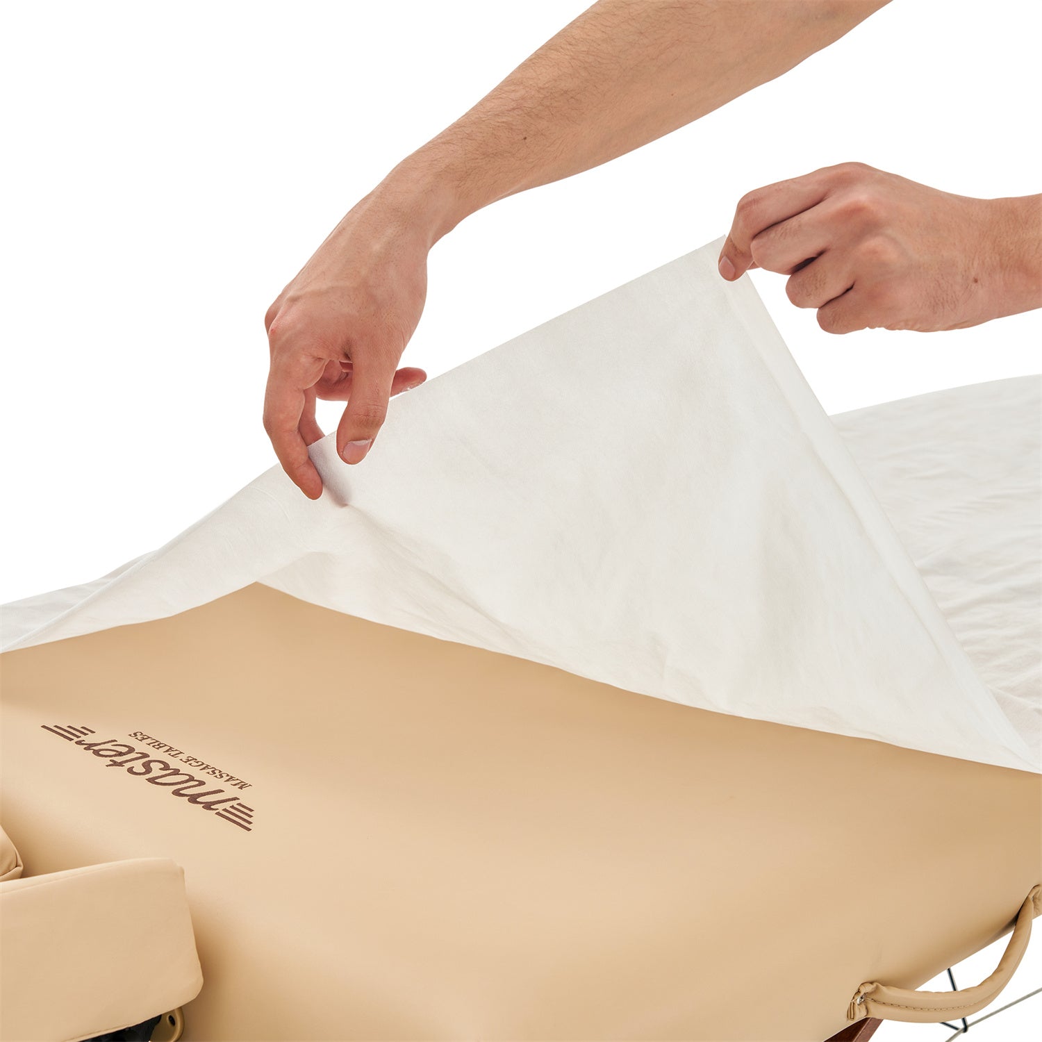 Wegwerp hoes voor massagetafel, hoofdsteun en gezichtskussen, schoon en hygiënisch, mobiel en inklapbaar, voor massage, tatoeage en schoonheidsbehandeling