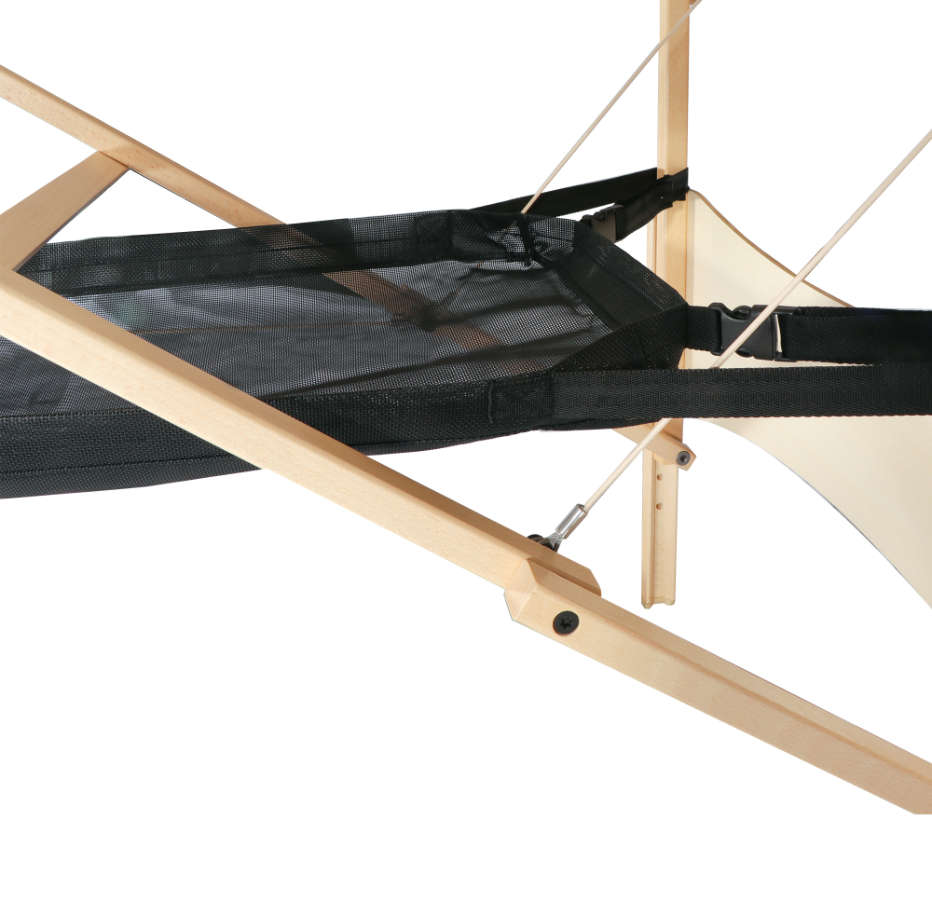 Master Massage-hangmat, Porta-rek, voor draagbare massagetafel met houten frame, opbergruimte voor bolsters, kussens, kussens, lakens en accessoires, creëert meer ruimte onder uw tafel (massagetafel niet inbegrepen)