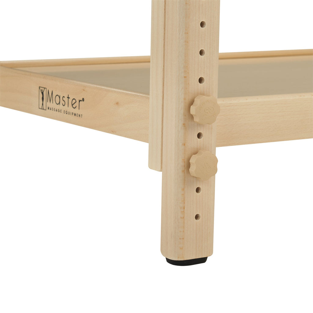 Master Massage 76 cm Laguna™ stationaire massagetafel koningsblauw