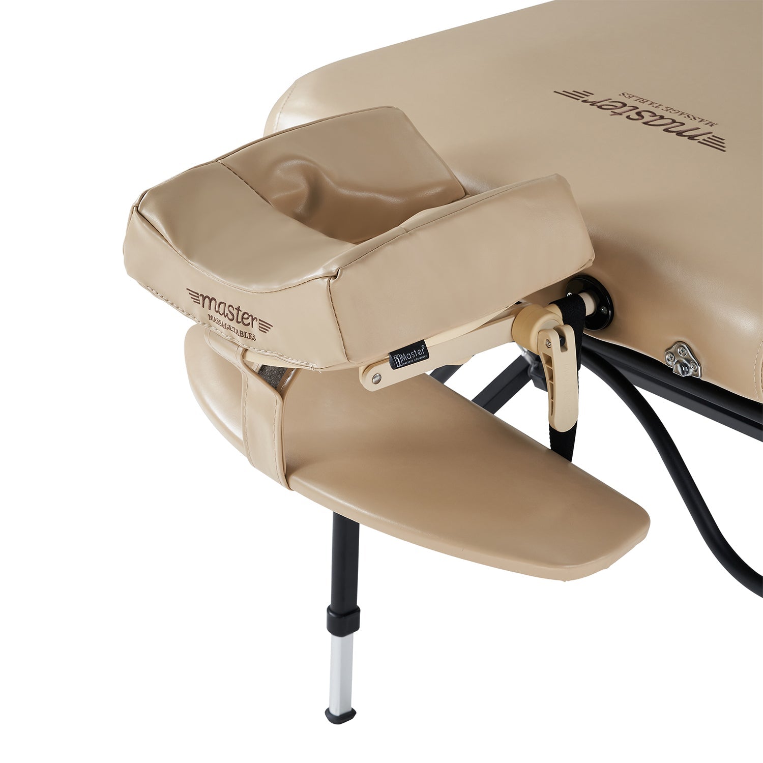 Master Massage 76cm ProAir™ mobiele massagetafel met NanoSkin™ en inklapbaar aluminium frame - beige