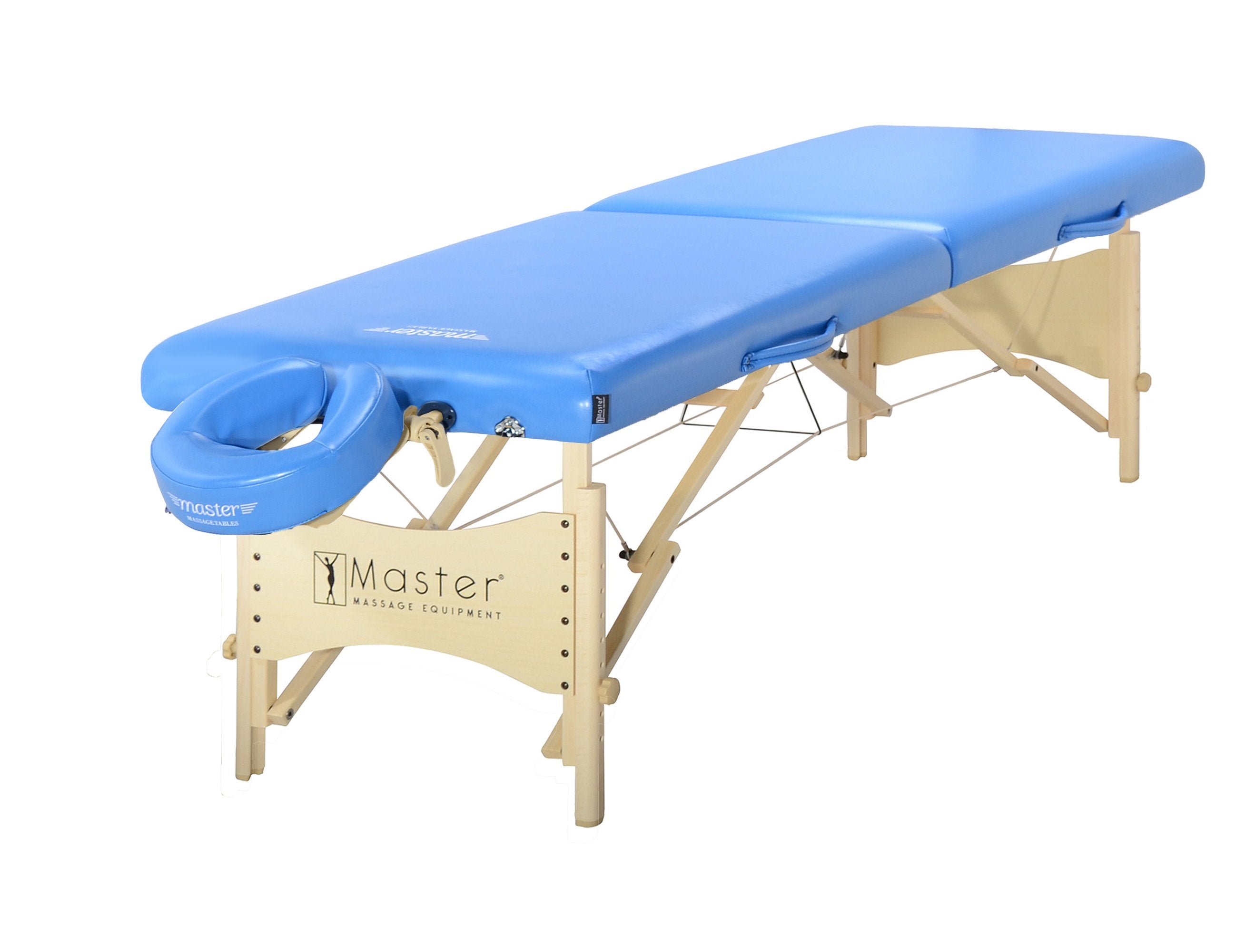 Master Massage 76cm Skyline draagbare mobiele massagetafel massagebed massagebank cosmetische behandeltafel Marina blauw