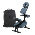 Master Massage Gymlane mobiele massagestoel inklapbaar koningsblauw