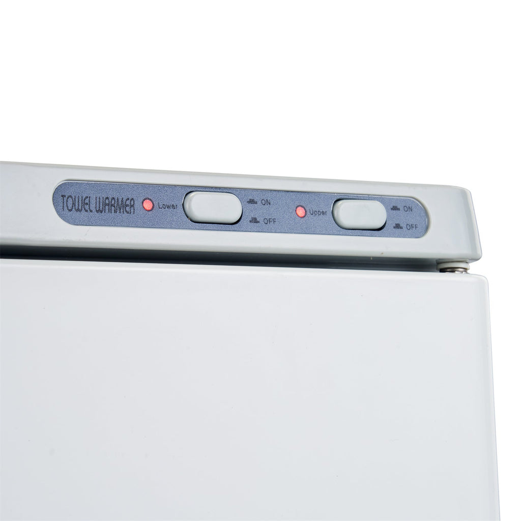 Handdoekwarmer, kompressenwarmer, UV-handdoek, handdoekkast, kapper, barbier, hotelspa, massage, warme handdoek,