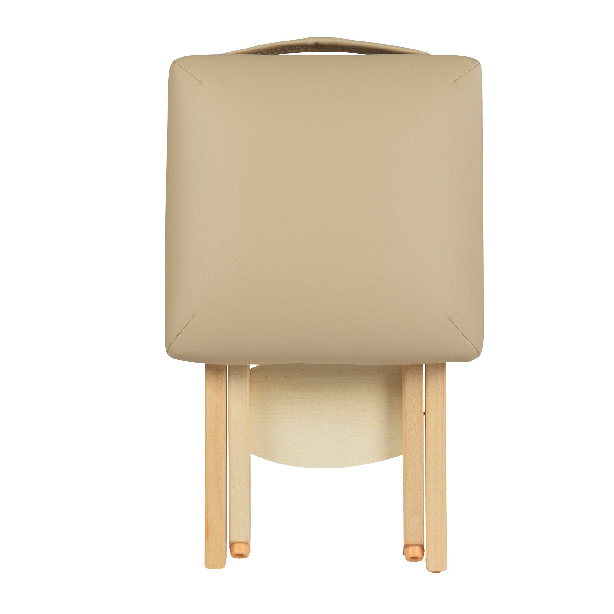 Master Massage werkkruk, opvouwbare kruk, klapstoel voor massagetafel, kruk van Amerikaans merk, crème