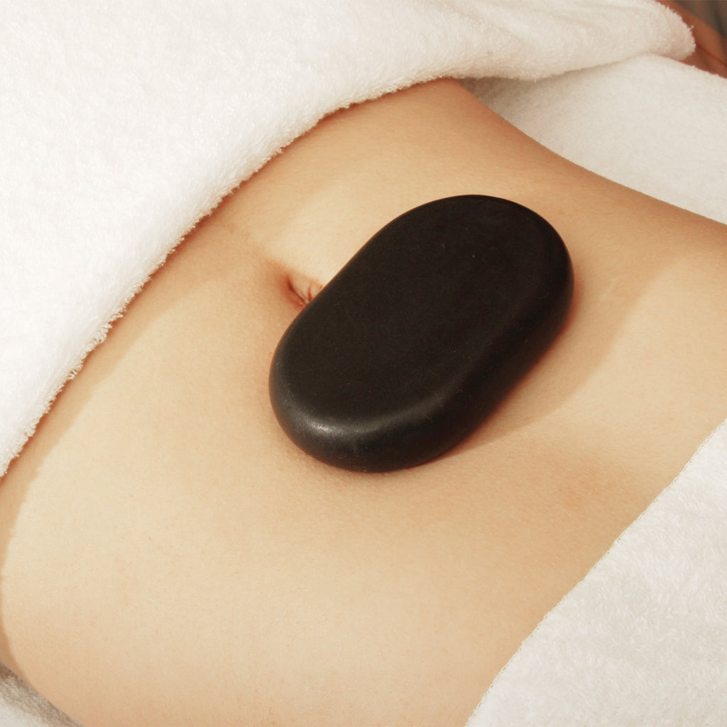 Master Massage Grote ovale basalt hotstone-massagestenen (XXX)
