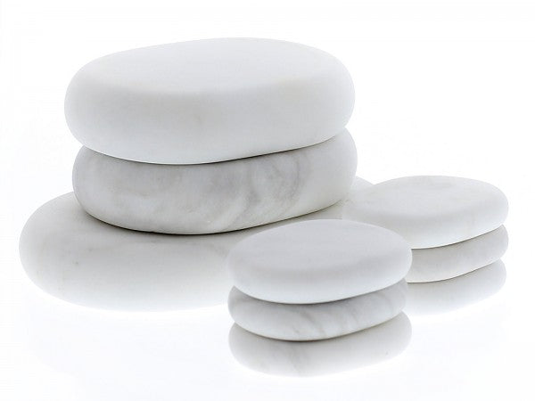 Master Massage 9-delige standaard set van marmeren koude stenen