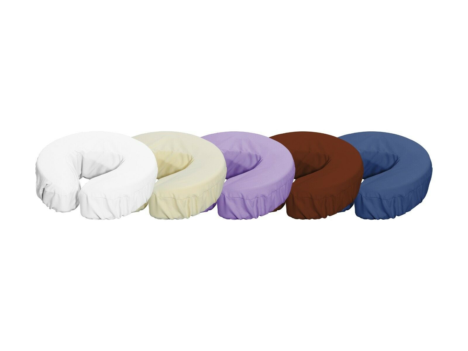 Master Massage microvezel kussenhoezen voor hoofdsteun, 12 stuks, machinewasbaar, meerkleurig